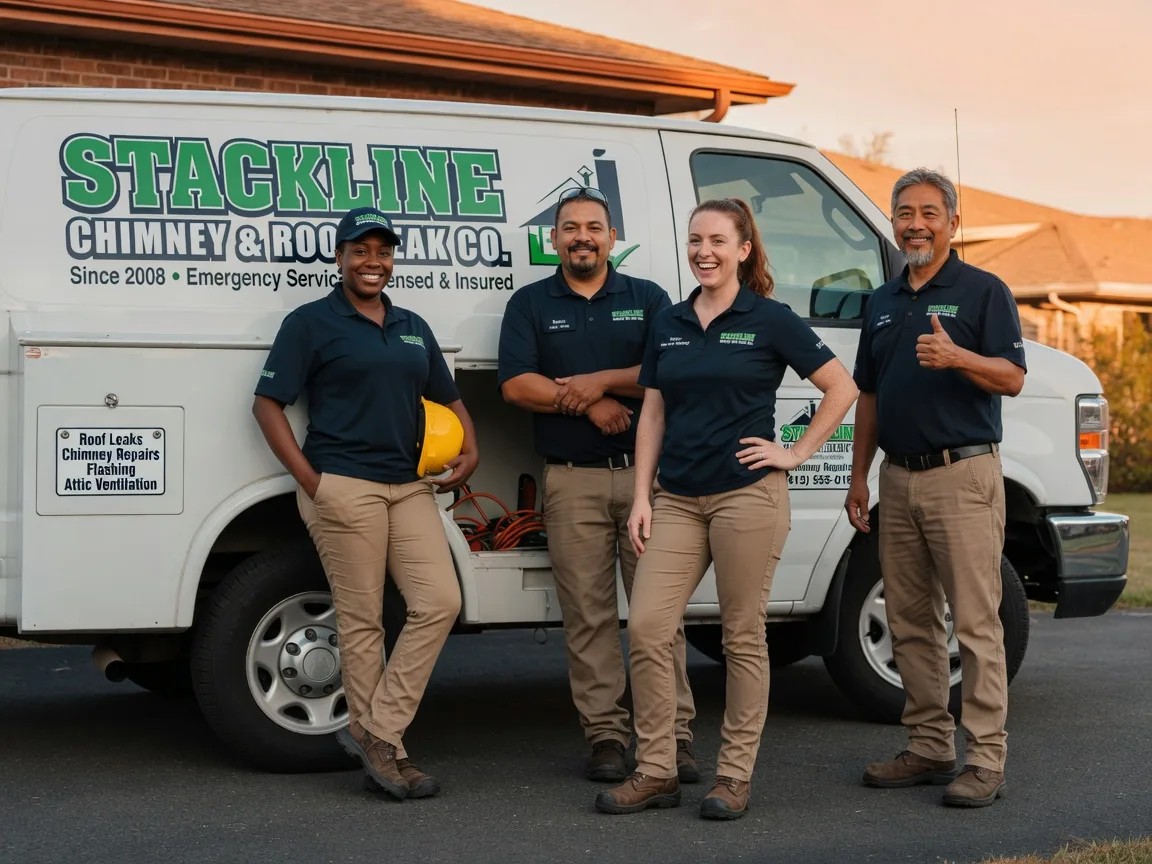 Chimney flashing repair company in Waverly, TN